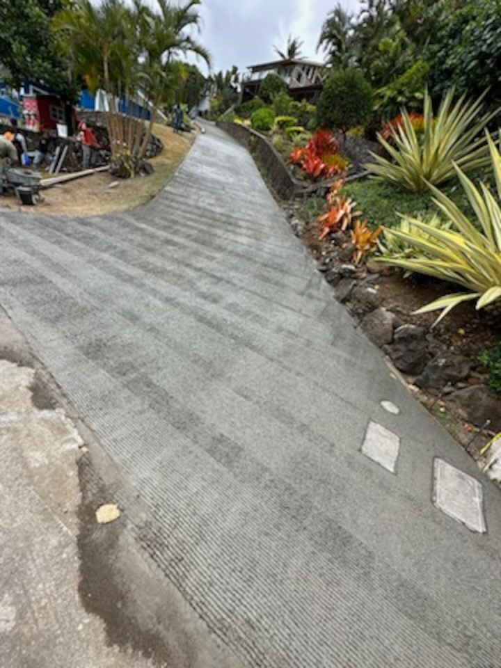 New Concrete Driveway Installation